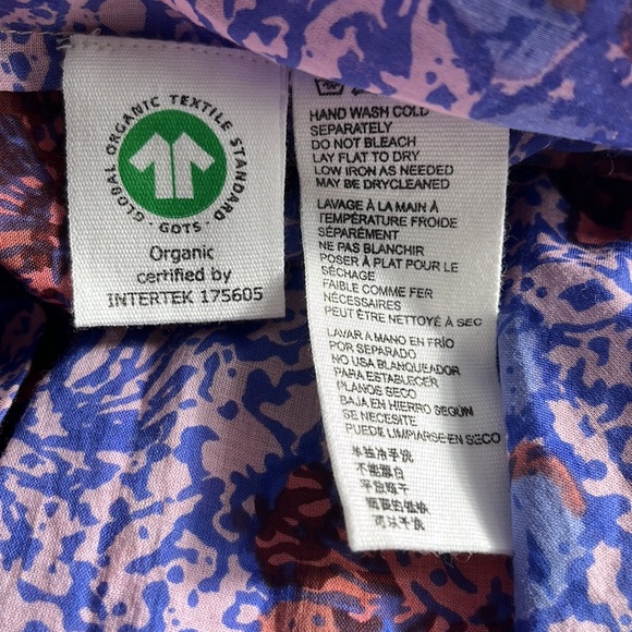 Cleobella NWT M/L Zoya Duster floral open front rope organic cotton - Picture 6 of 6